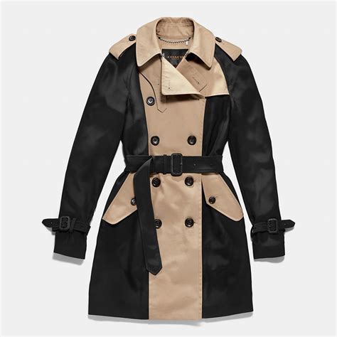 coach trench coat for women.